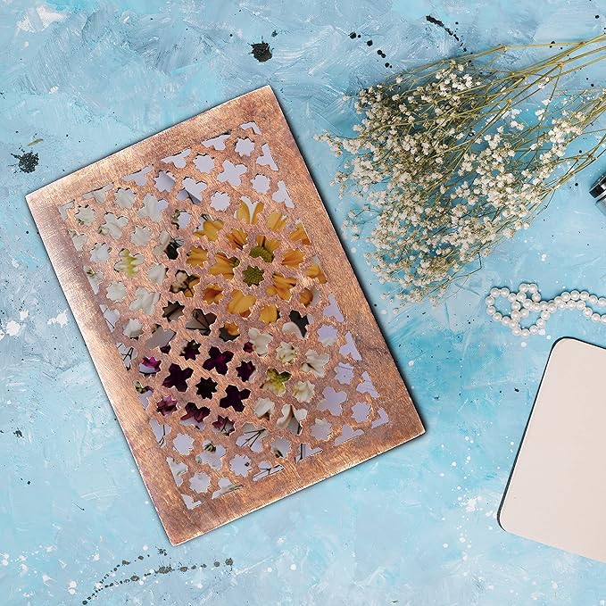 Mela Artisans Wooden Keepsake Box | Medium Polish Mango Wood Memory & Photo Storage Box with Hinged Lid | Decorative Storage Box | Extra Large | 10.5x7.5x4 Inch