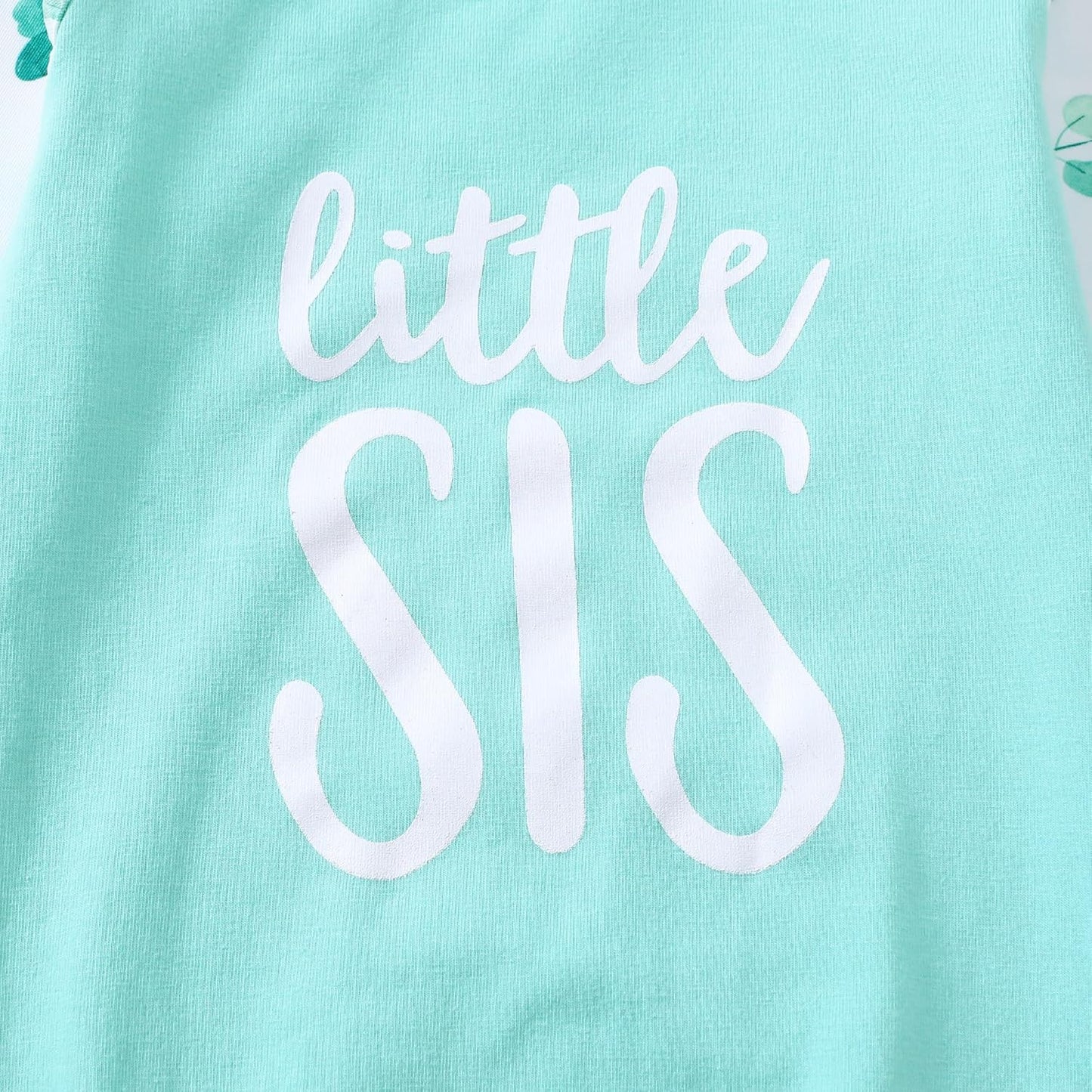 AMAWMW Newborn Baby Girl Little Sister Sleeper Gown Stripe Long Sleeve Nightgown Pajamas Gifts Stuff Essential Outfit