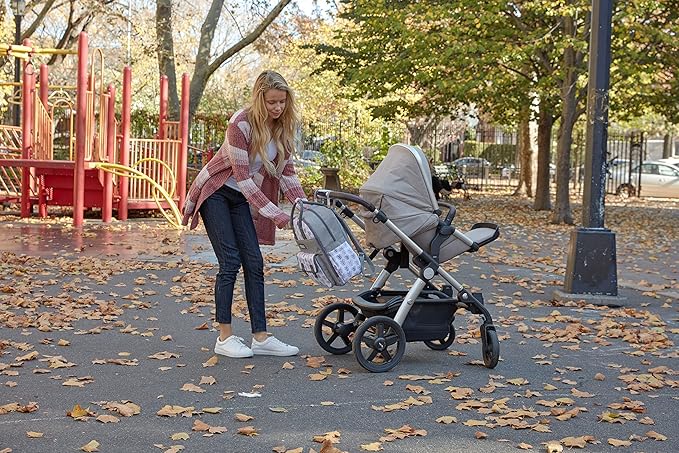 Disney Cudlie Diaper Bag Backpack for Moms | Large Spacious Diaper Bag for Baby Boys and Girls | 16-Inches High Multi-Function Backpack with Cute Characters