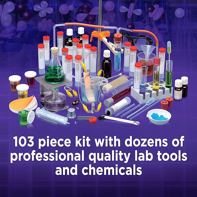 Thames & Kosmos Chem C3000 (V 2.0) Chemistry Set | Science Kit with 333 Experiments & 192 Page Lab Manual, Student Laboratory Quality Instruments & Chemicals