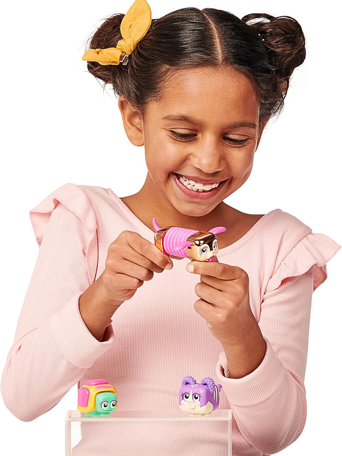 Little Live Pets - Squirkies: 3 Pack: Metallic Pop Tube Pup | Interactive Fidget Toys,Feature, Click, Flick, Tangle, 30+ to Collect, Multiple Fidget Points, for Kids Ages 5+.