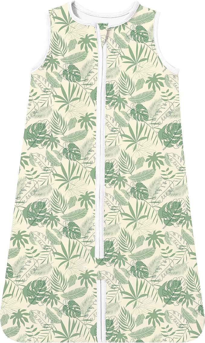 TotAha Light Sleep Sack, Stretchy, Soft, Cozy Wearable Blanket Sleep Bag with 2-Way Safe Zippers for 0-6-12-24 Months 0.5 TOG