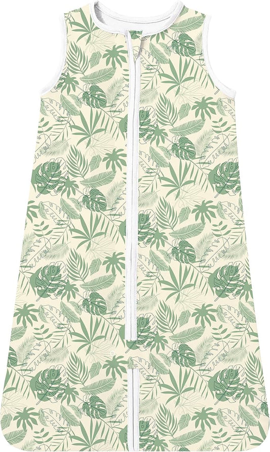 TotAha Light Sleep Sack, Stretchy, Soft, Cozy Wearable Blanket Sleep Bag with 2-Way Safe Zippers for 0-6-12-24 Months 0.5 TOG