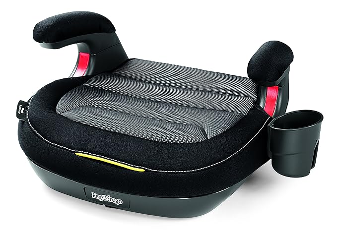 Peg Perego Viaggio Shuttle - Booster Car Seat - for Children from 40 to 120 lbs - Made in Italy - Licorice (Black)
