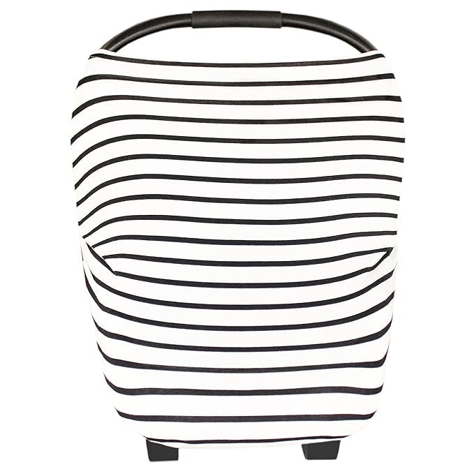 Copper Pearl Multi-Use Cover: Car Seat Covers, Nursing Cover, and Stroller Cover for Sun - Stretchy Fabric, All-Season Use, Stylish Designs, Easy Access for Moms - City