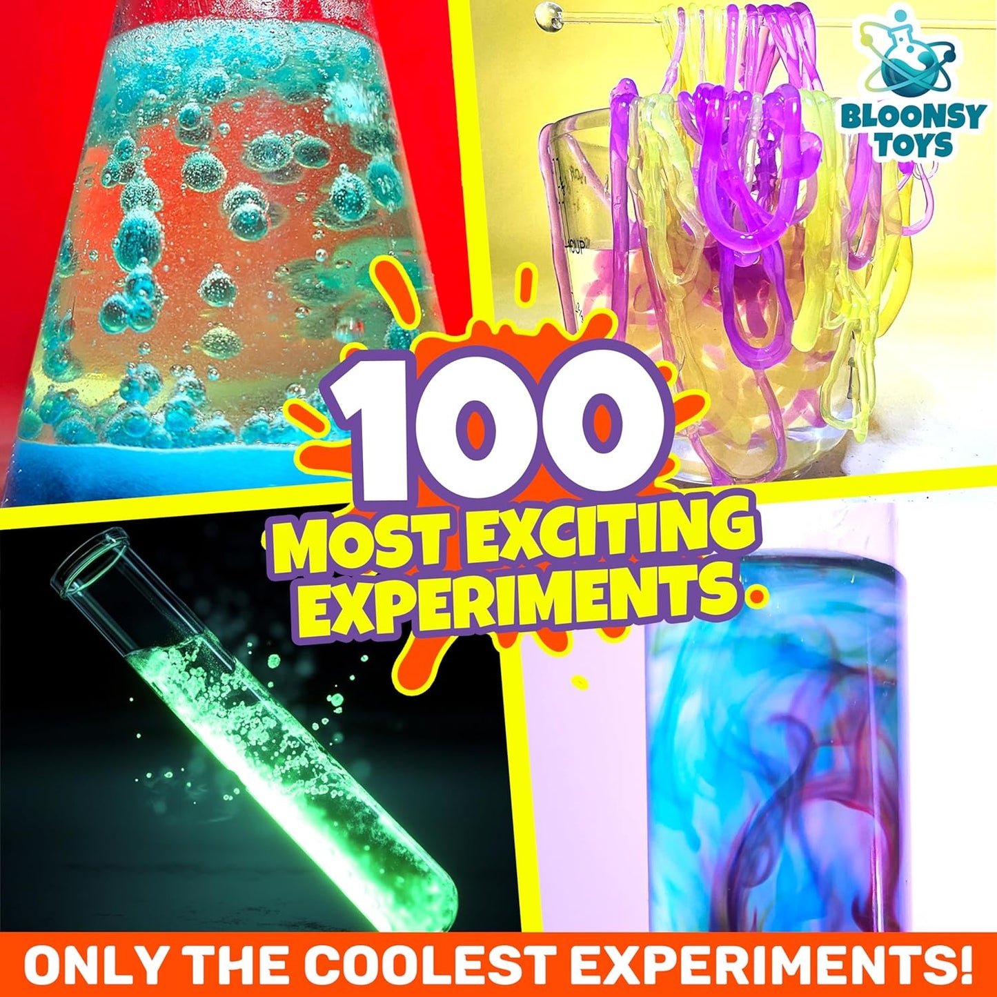 Science Kits for Kids | Ultimate Chemistry Lab Setup with 100 Experiments | Toys Set for Boys and Girls Age 7-8-9-12