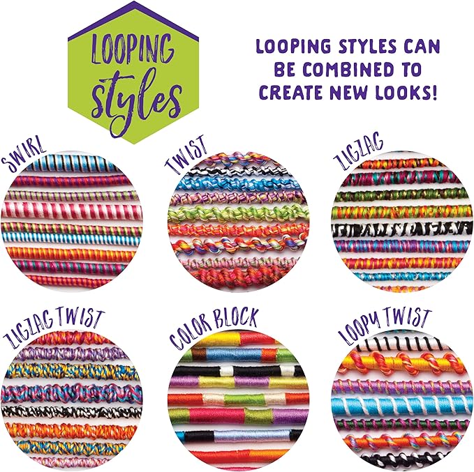 Loopdedoo – DIY Friendship Bracelet Maker Kit – Make Bracelets In Minutes – Award-Winning Craft - Ages 8+