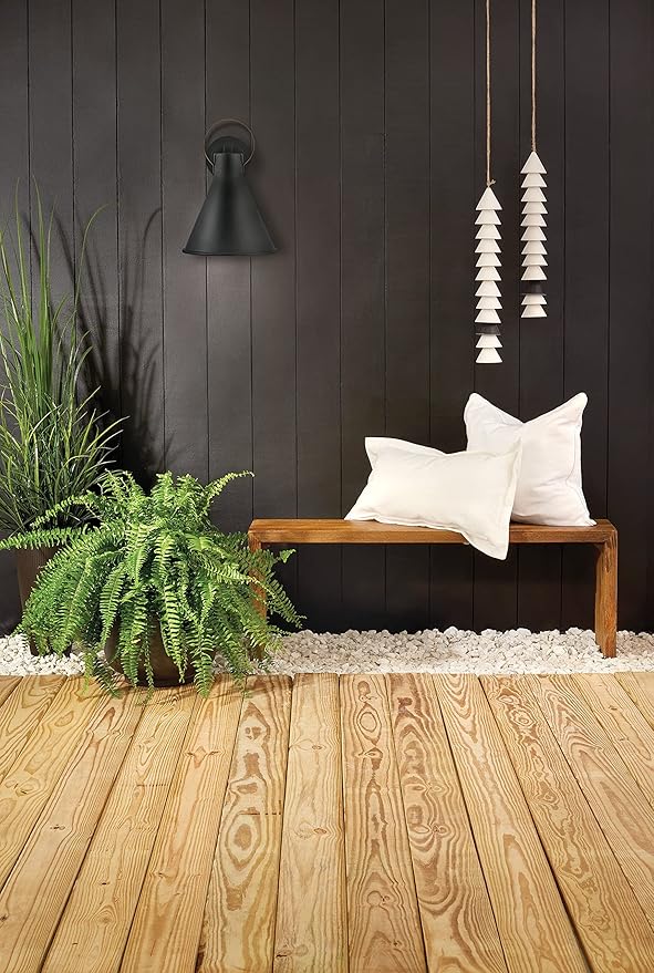 Hinkley Winnie Medium Wall Mount Outdoor Lantern - Coastal Elements, Dark Sky, 1-Light, Tapered Design, Bulb Included, Composite Material - Museum Black with Brass Accents