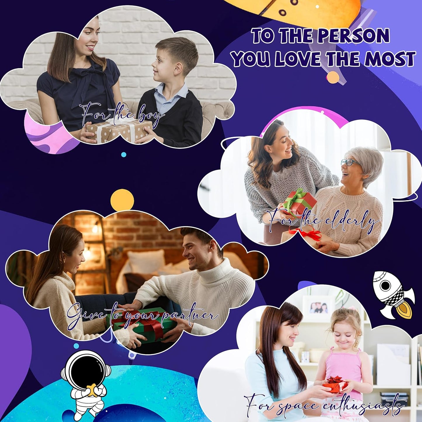 Upgraded Quick Push Game Pop Bubble Up Toys for Kids, Funny Toys with LED Screen for Kids 3-12 for Boys and Girls Bubble Stress,Handheld Puzzle Game Sensory Toys(Batteries Included)(Astronaut)