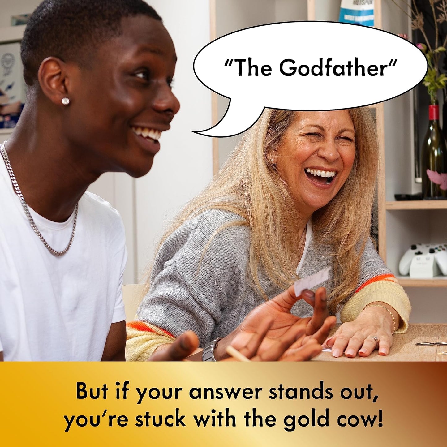 Big Potato Herd Mentality Moovies & Moosic Board Game | Fun for The Whole Family